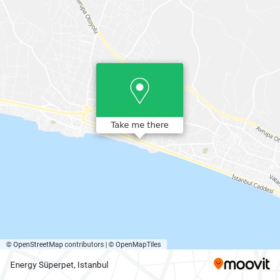 Energy Süperpet map