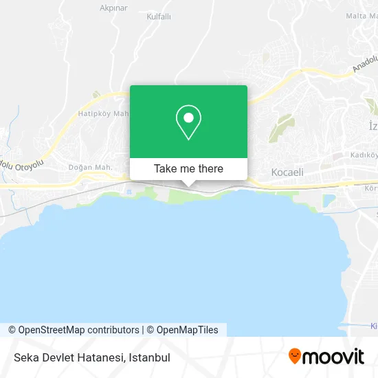 Seka Devlet Hatanesi map