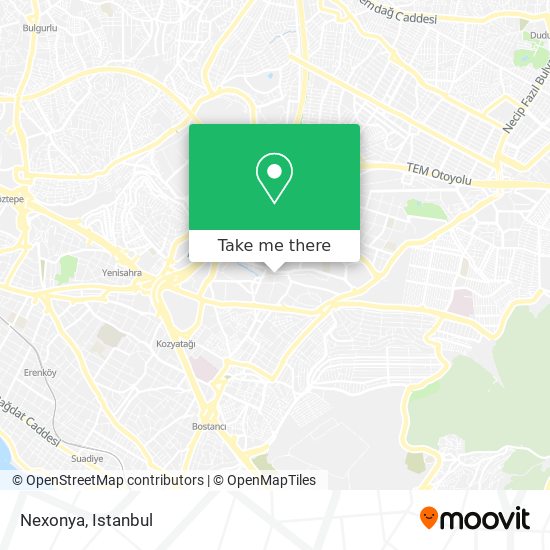 Nexonya map