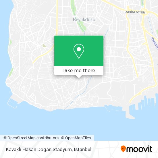 Kavaklı Hasan Doğan Stadyum map