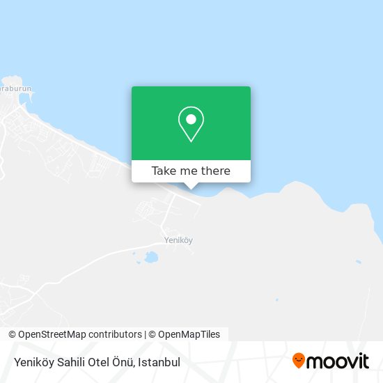 Yeniköy Sahili Otel Önü map