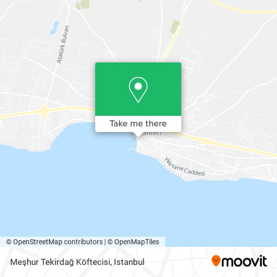 Meşhur Tekirdağ Köftecisi map