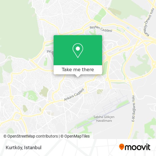 Kurtköy map