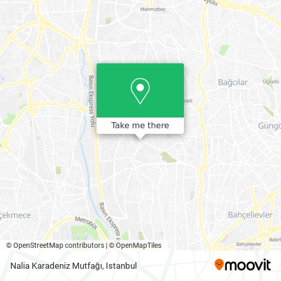 Nalia Karadeniz Mutfağı map