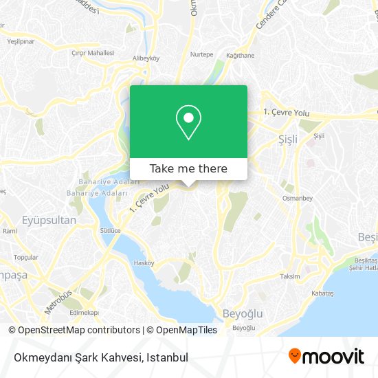 Okmeydanı Şark Kahvesi map