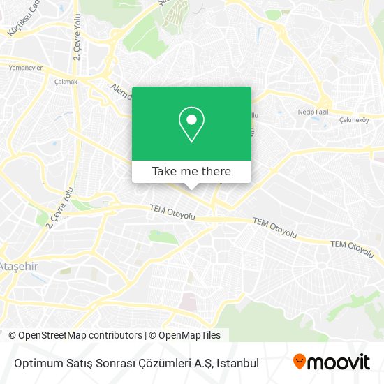 Optimum Satış Sonrası Çözümleri A.Ş map