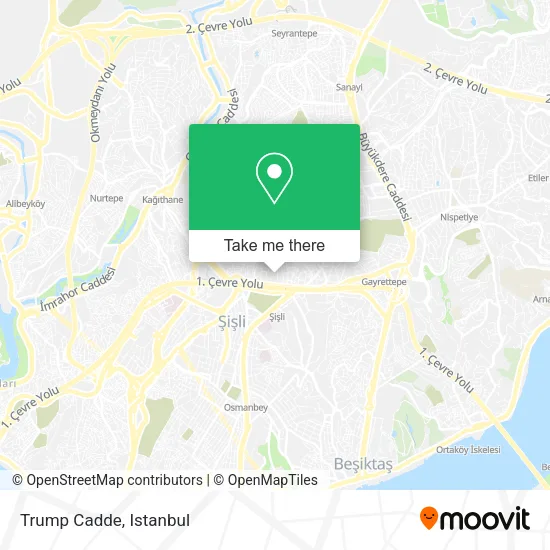 Trump Cadde map