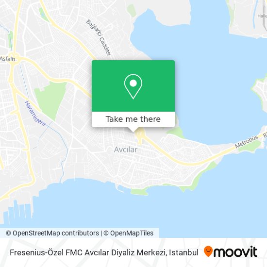 Fresenius-Özel FMC Avcılar Diyaliz Merkezi map