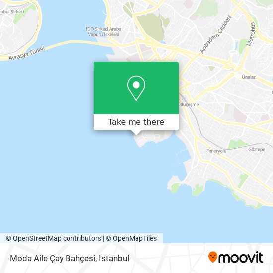 Moda Aile Çay Bahçesi map