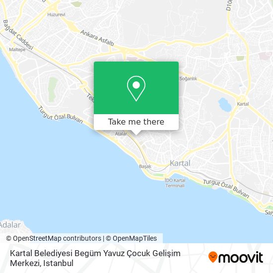Kartal Belediyesi Begüm Yavuz Çocuk Gelişim Merkezi map