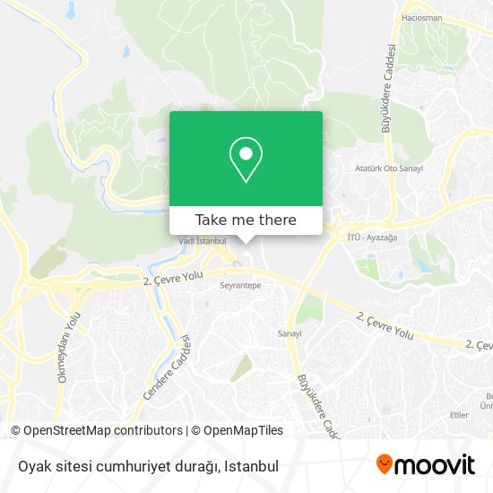 Oyak sitesi cumhuriyet durağı map