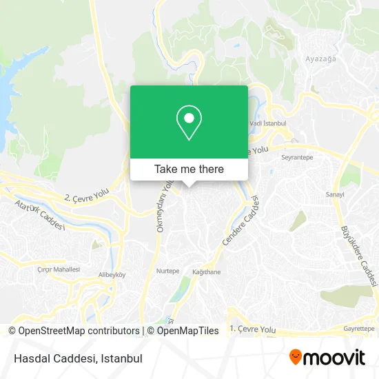 Hasdal Caddesi map