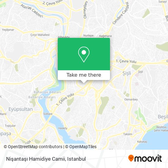 Nişantaşı Hamidiye Camii map