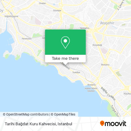 Tarihi Bağdat Kuru Kahvecisi map