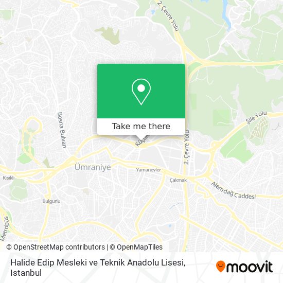 Halide Edip Mesleki ve Teknik Anadolu Lisesi map