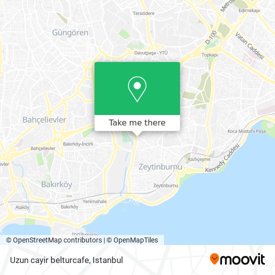 Uzun cayir belturcafe map