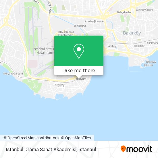 İstanbul Drama Sanat Akademisi map