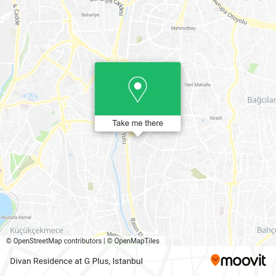 Divan Residence at G Plus map