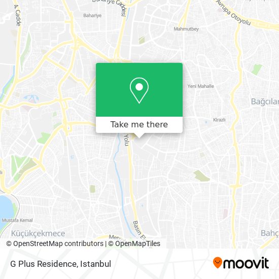 G Plus Residence map