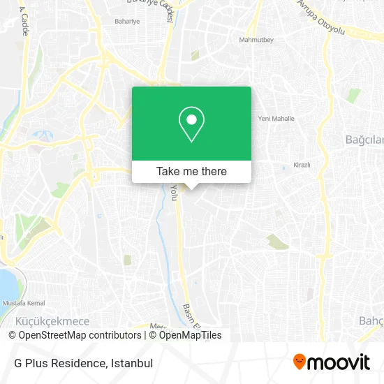 G Plus Residence map