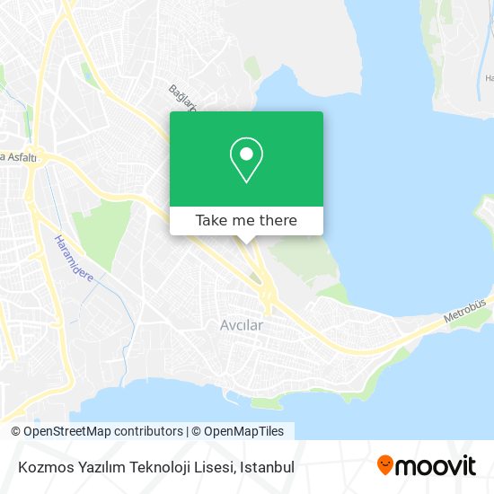 Kozmos Yazılım Teknoloji Lisesi map