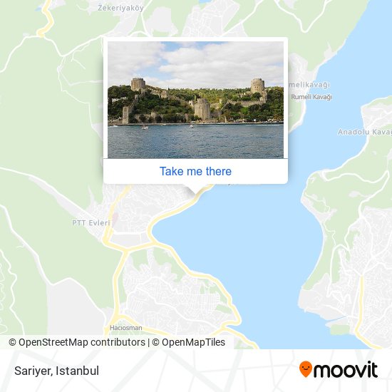 Sariyer map