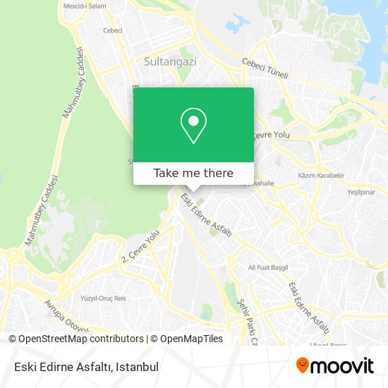 Eski Edirne Asfaltı map