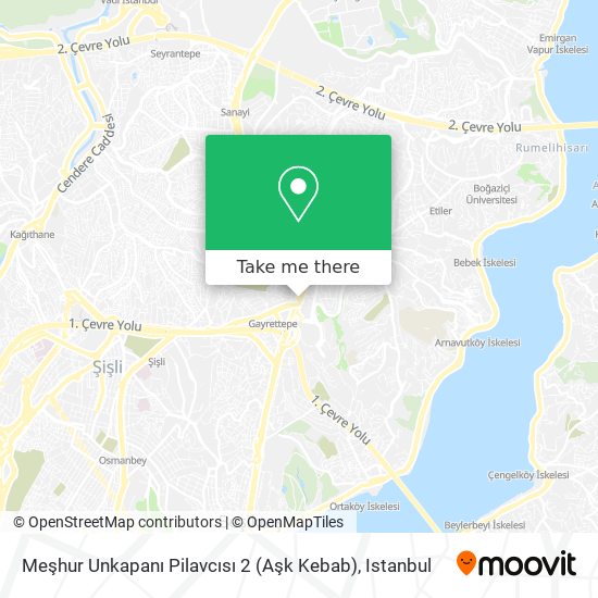 Meşhur Unkapanı Pilavcısı 2 (Aşk Kebab) map