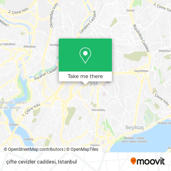 çifte cevizler caddesi map