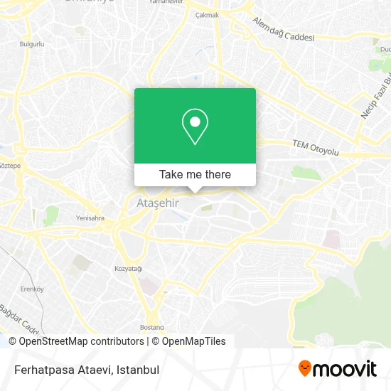 Ferhatpasa Ataevi map