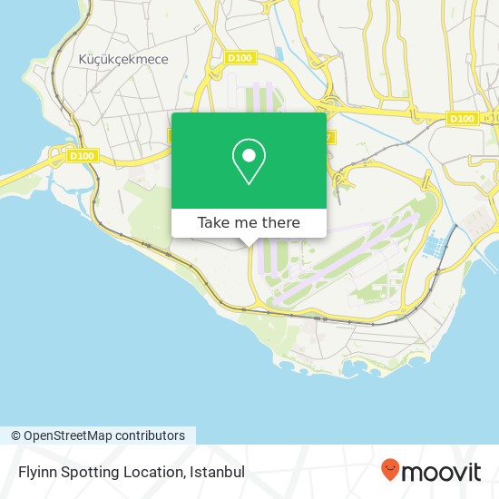 Flyinn Spotting Location map