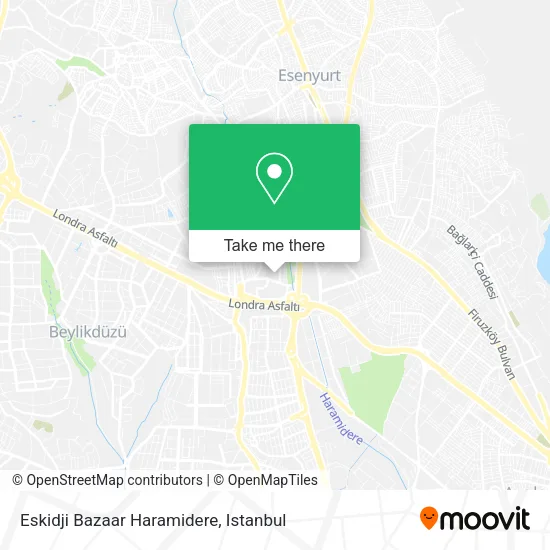 Eskidji Bazaar Haramidere map