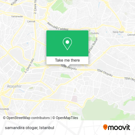 samandira otogar map