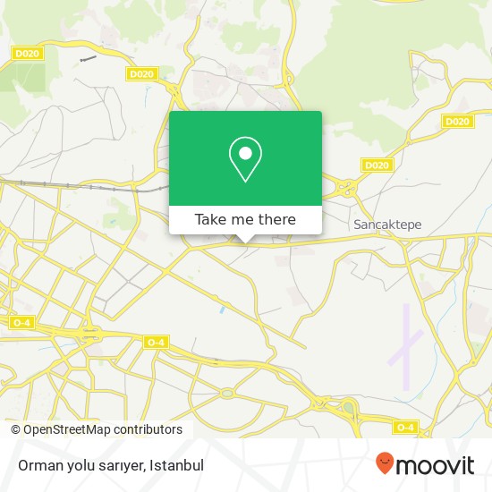 Orman yolu sarıyer map