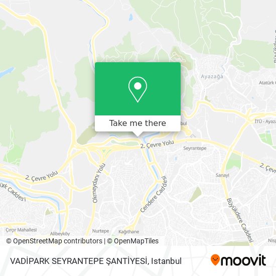 VADİPARK SEYRANTEPE ŞANTİYESİ map