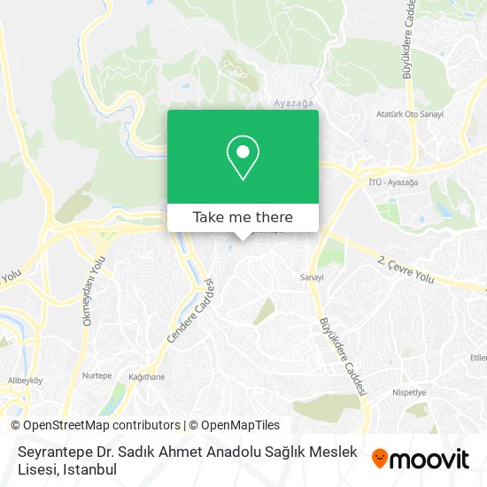 Seyrantepe Dr. Sadık Ahmet Anadolu Sağlık Meslek Lisesi map