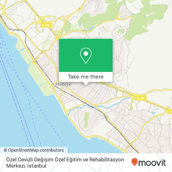 Özel Cevizli Değişim Özel Eğitim ve Rehabilitasyon Merkezi map