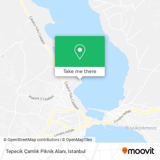 Tepecik Çamlık Piknik Alanı map