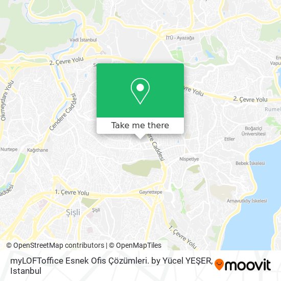 myLOFToffice Esnek Ofis Çözümleri. by Yücel YEŞER map