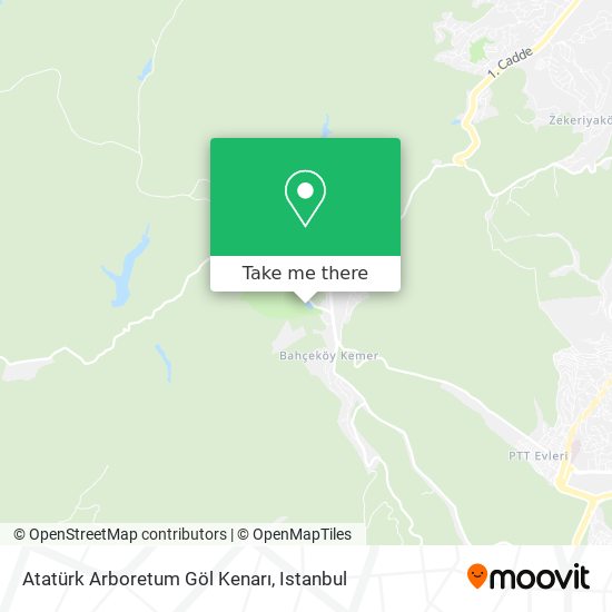 Atatürk Arboretum Göl Kenarı map