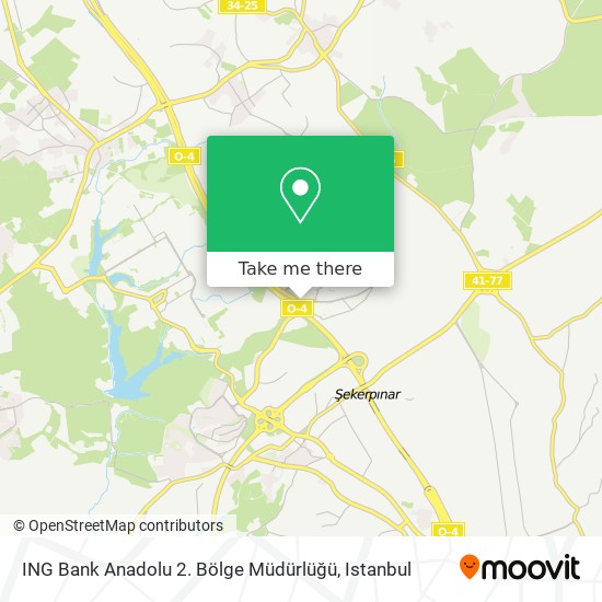 ING Bank Anadolu 2. Bölge Müdürlüğü map