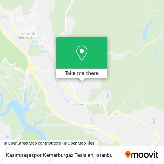 Kasımpaşaspor Kemerburgaz Tesisleri map
