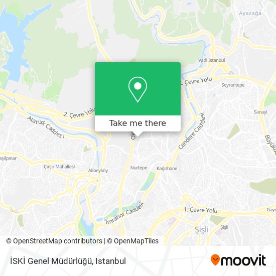 İSKİ Genel Müdürlüğü map