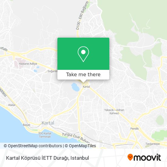 Kartal Köprüsü İETT Durağı map