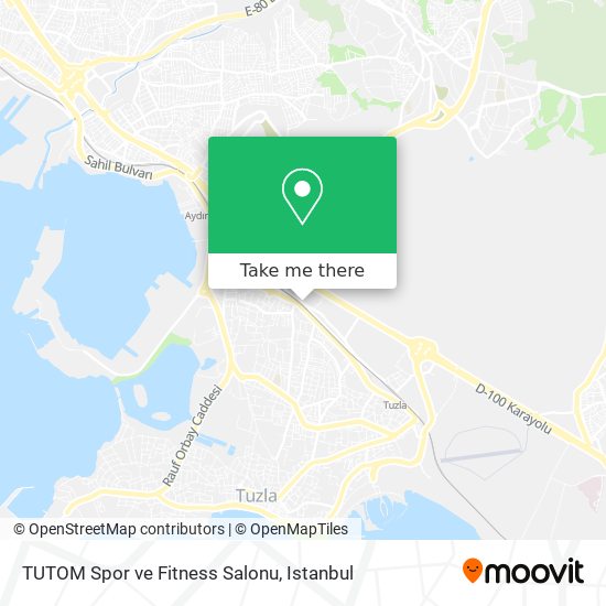 TUTOM Spor ve Fitness Salonu map