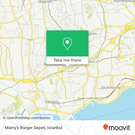 Mamy's Burger Sepeti map