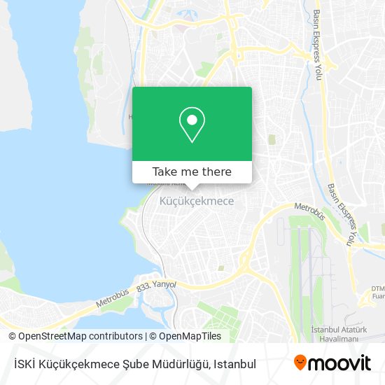 İSKİ Küçükçekmece Şube Müdürlüğü map