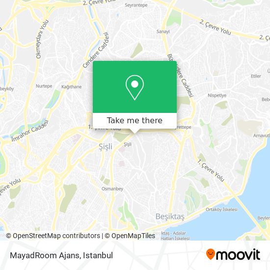 MayadRoom Ajans map