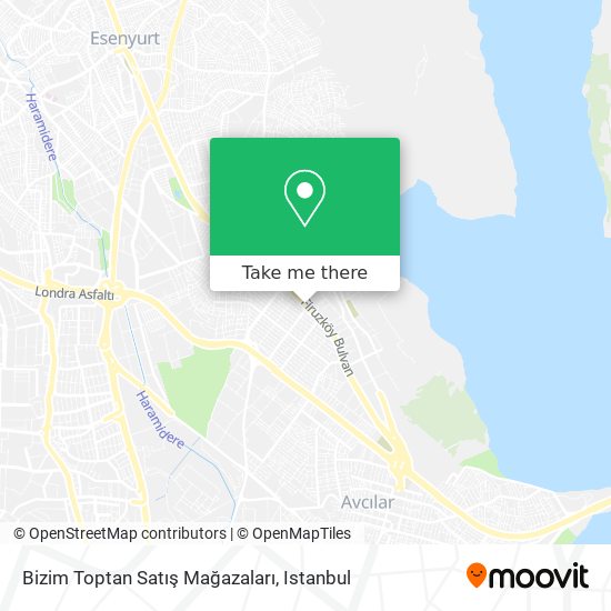 Bizim Toptan Satış Mağazaları map