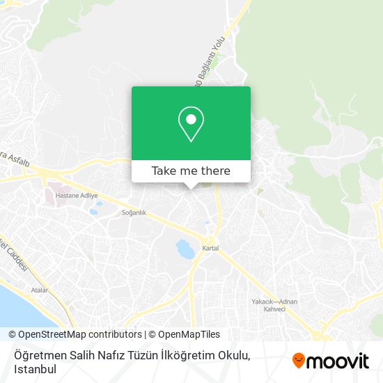 Öğretmen Salih Nafız Tüzün İlköğretim Okulu map